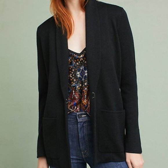 Anthropologie Sweaters - Anthropologie Owen Blazer Sweater Cardigan